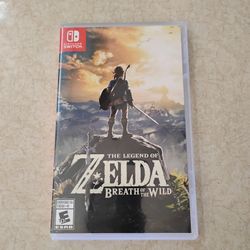 Zelda Breath Of The Wild Game For Nintendo Switch