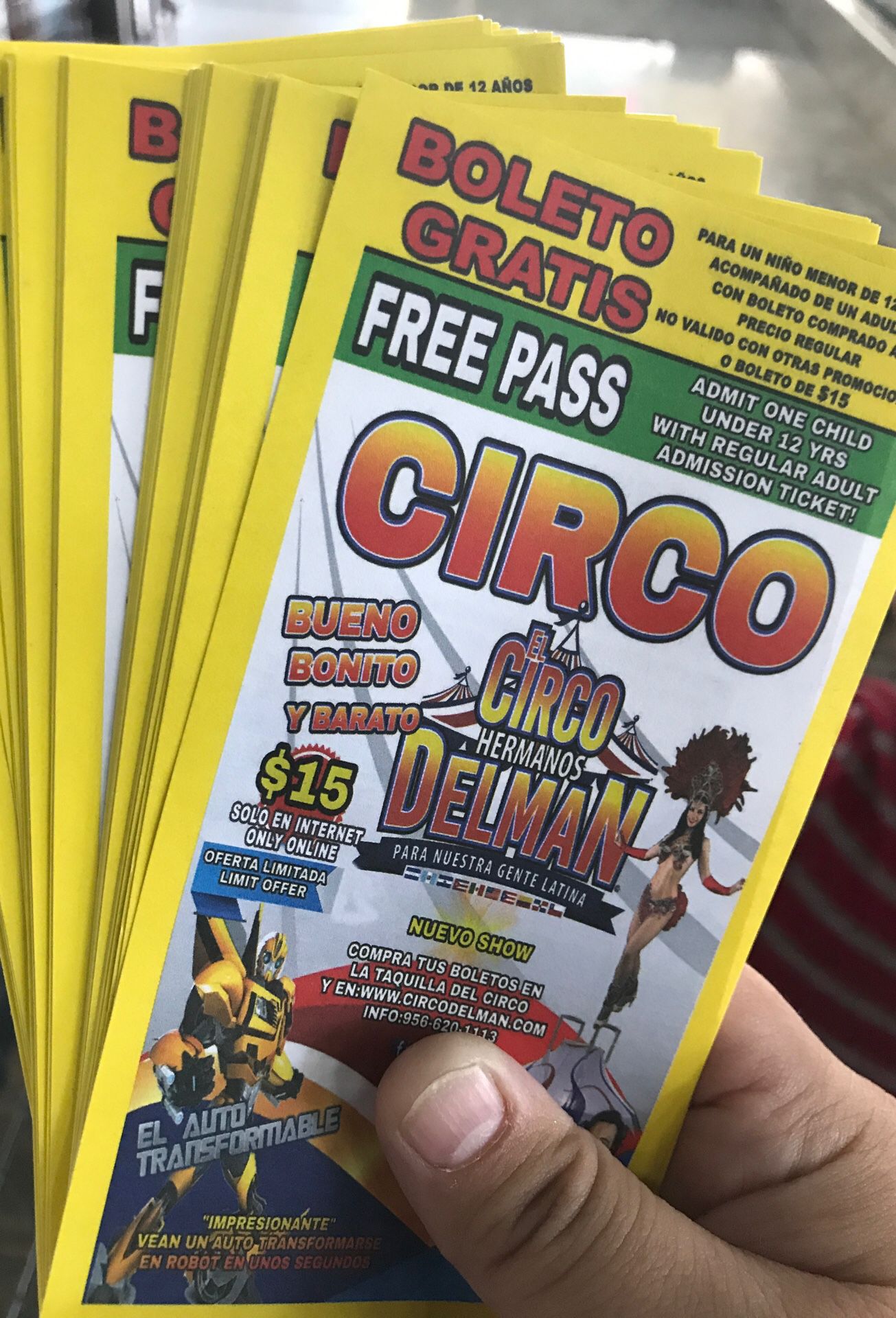 FREE CIRCUS TICKETS 🎫