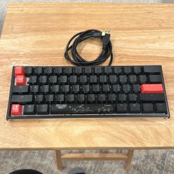 Ducky Keyboard Sold As Is No Extras