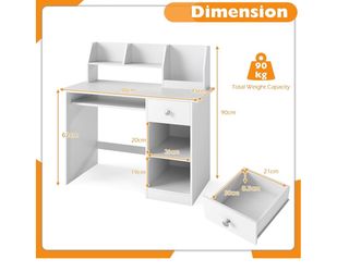 Children wooden study desk