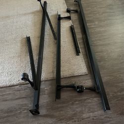 King To Queen Metal Bed Stand