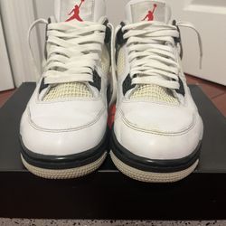 Jordan 4 White Cements