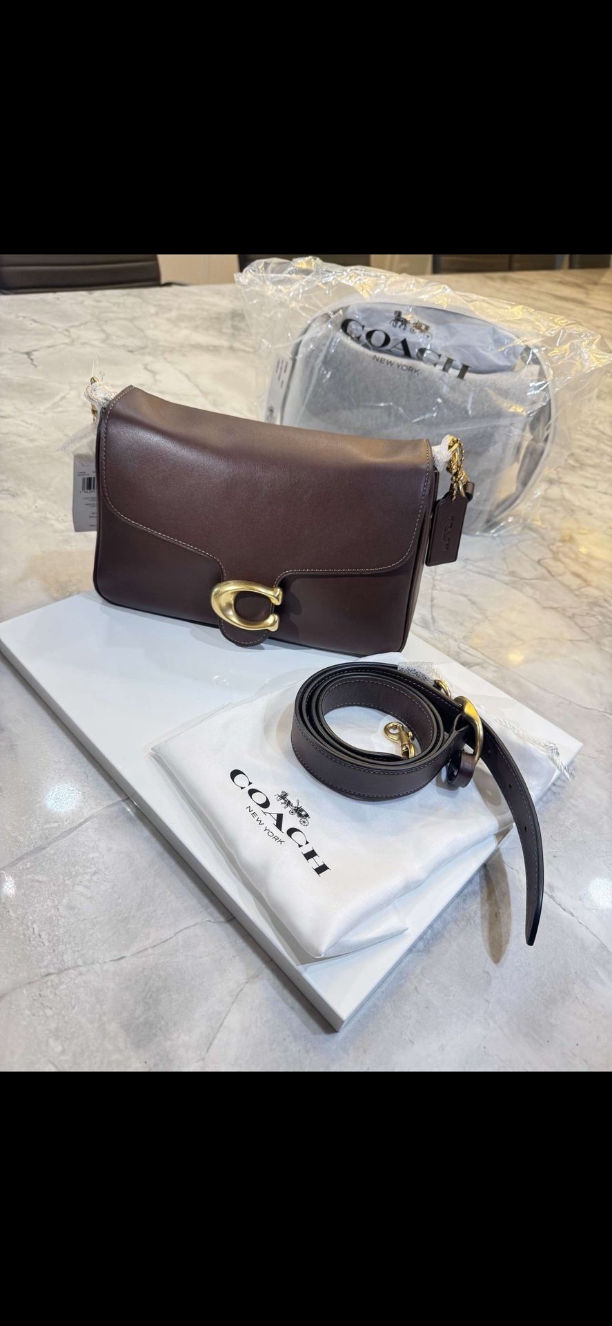 BRAND NEW Coach Tabby Shoulder Bag Maple Color