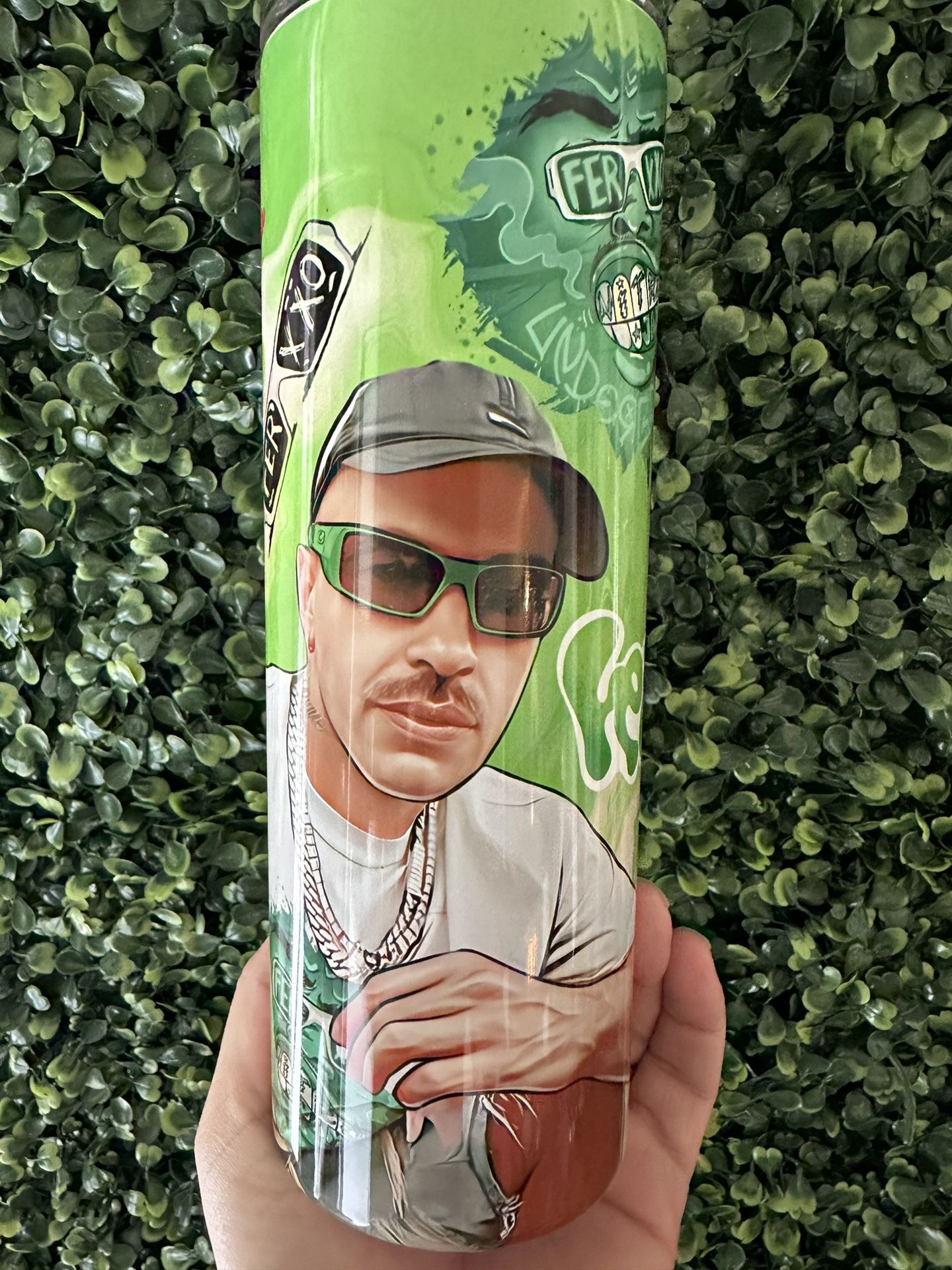 Feid Y Karol G Tumbler