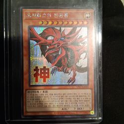Yugioh stamped korean slyther the sky dragon