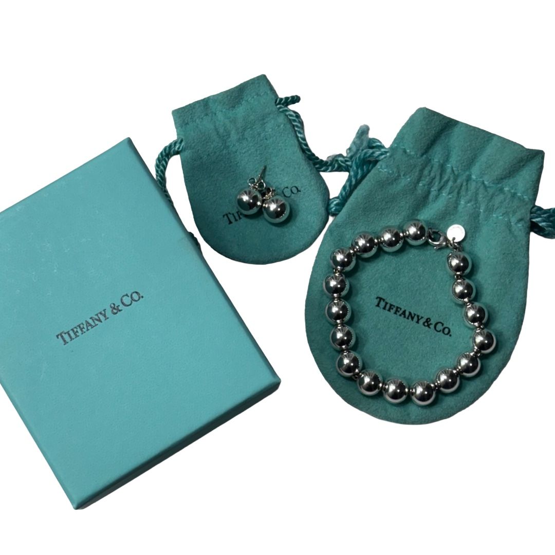 Authentic Tiffany & Co Jewelry Set (Earrings + Bracelet)