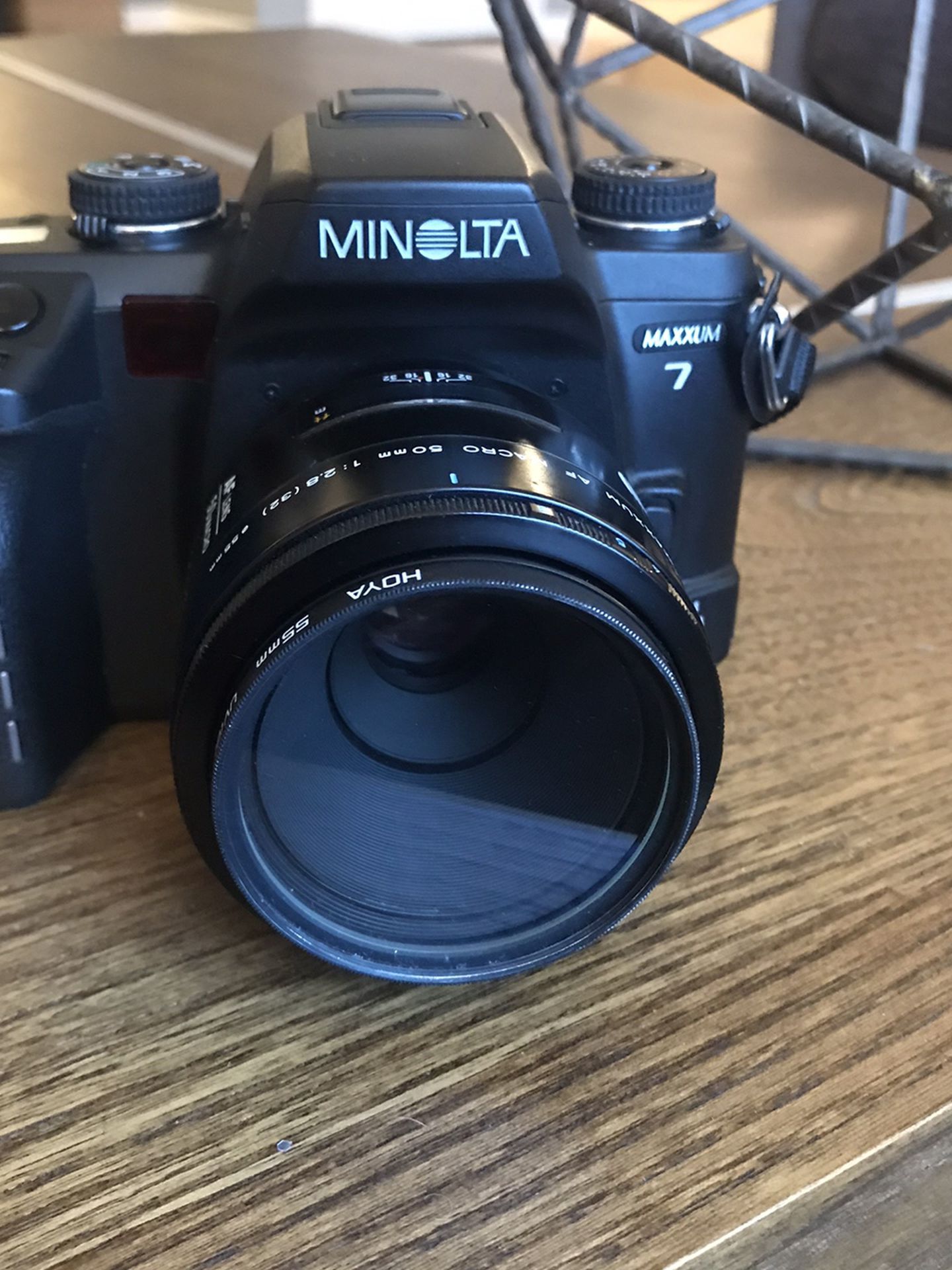 Minolta Alpha / Dynax / Maxxum 7 35mm Film Camera & 50mm Macro Lens