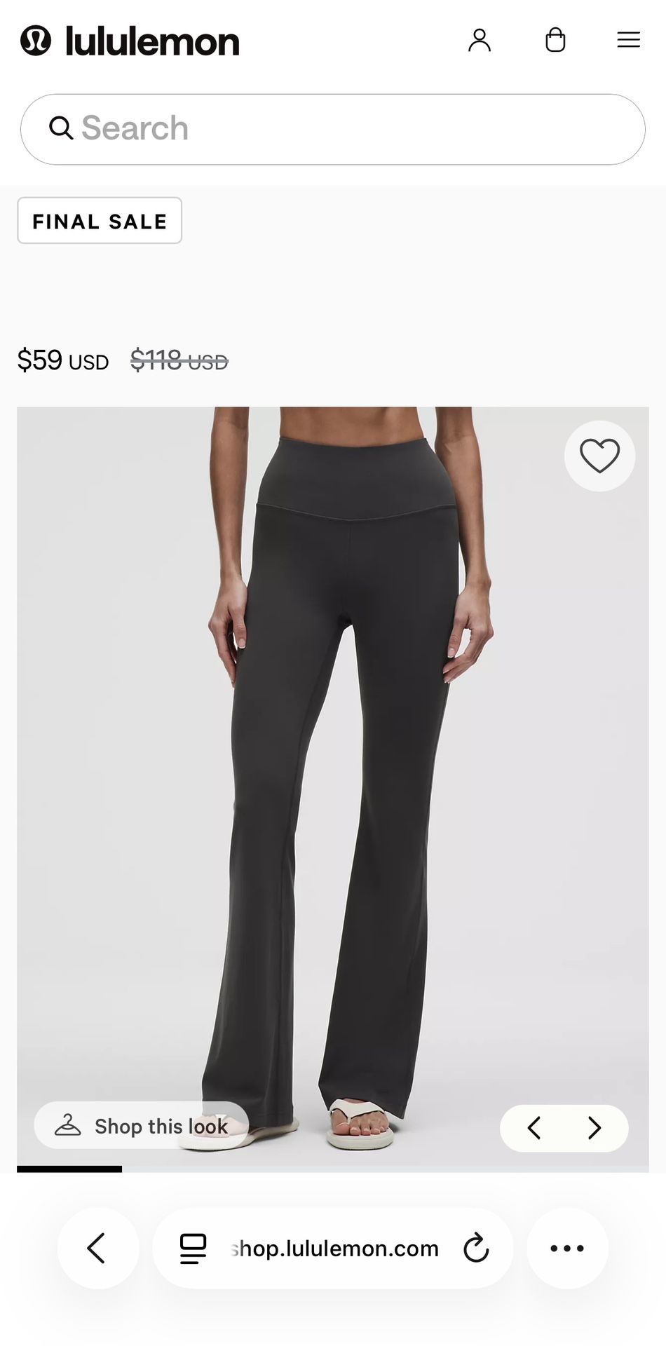 Lululemon Groove Nulu Super-High-Rise Flared Pant