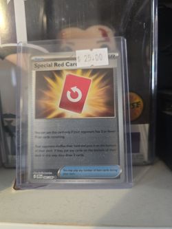 Special red card pokemon