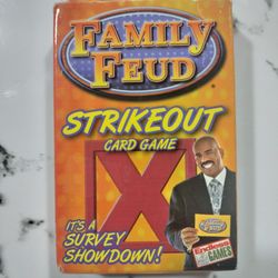 Open Item - Family feud strikeout card game  ( 1116 )