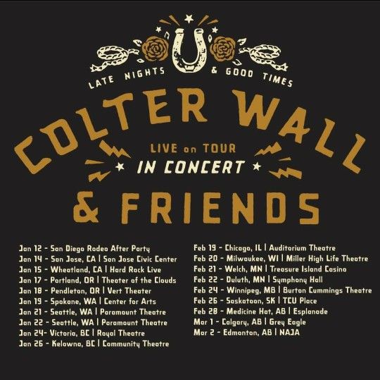 Colter Wall @The Paramount Seattle
