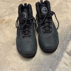 Timberland Men’s Black Suede Boots Size 10.5