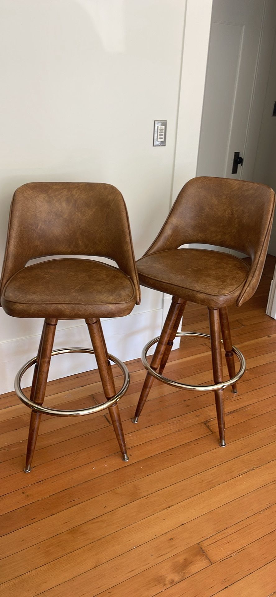 Mid-Century Modern Stools Recently Refurbished