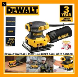 Dewalt 1/4 sheet sander!