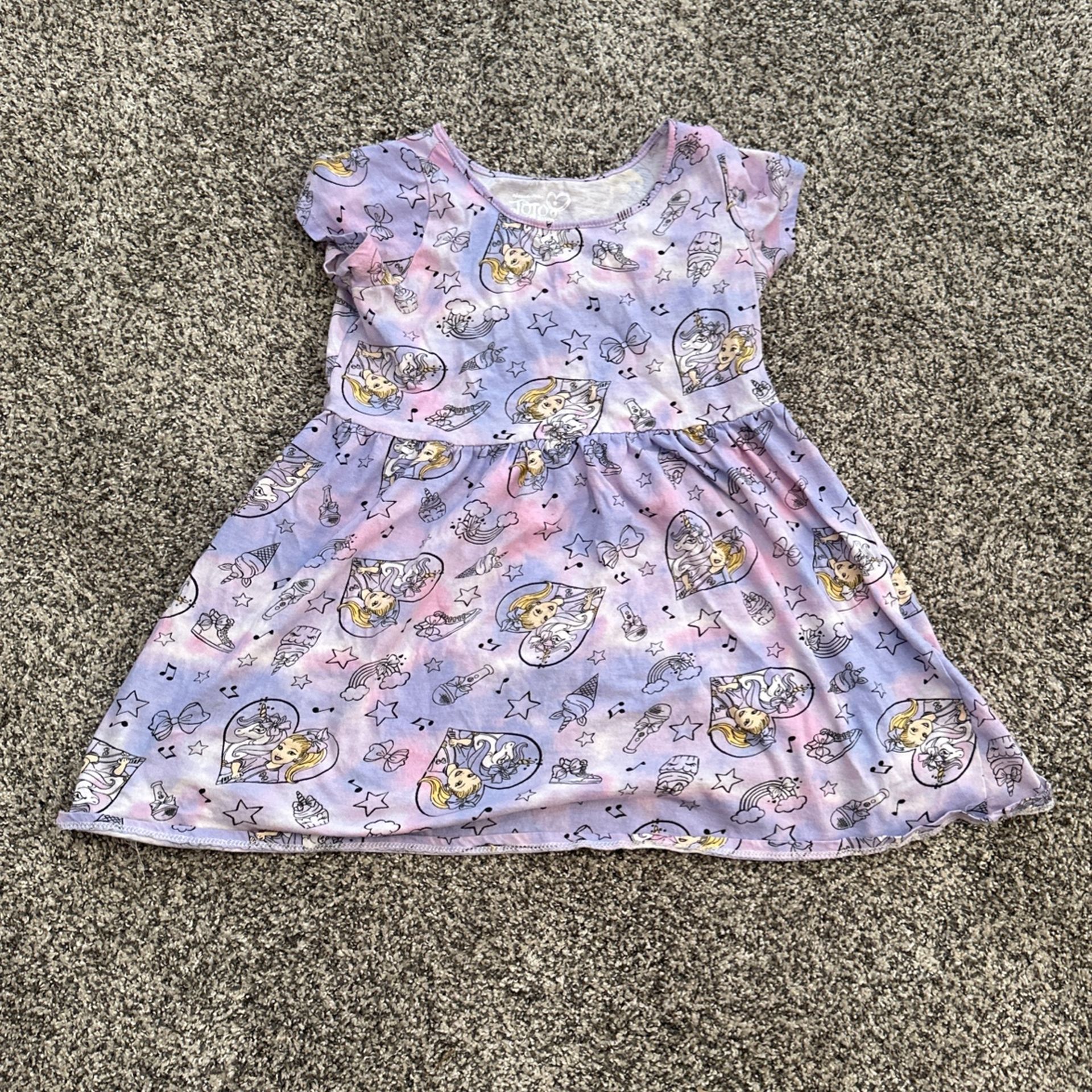 Jojo Siwa Dress Unicorn Purple Size 10