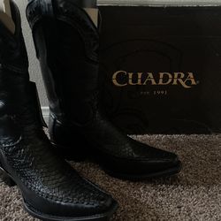 Black Python Original Cuadra Boots 