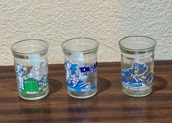 Vintage Welch’s 1974 Tom & Jerry Jelly Jar Glass (4” Tall)  $10.00 Each