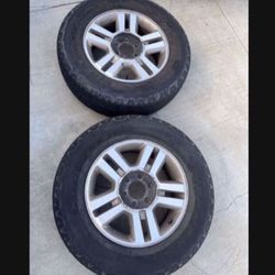 2 - 265/65r18 6x135 6x5.31 Stock F-150 Expedition Wheels Rims Tires!!!!!