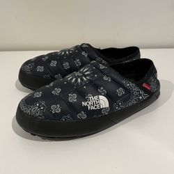 Supreme X North Face Nuptse Bandana Mules Size 9