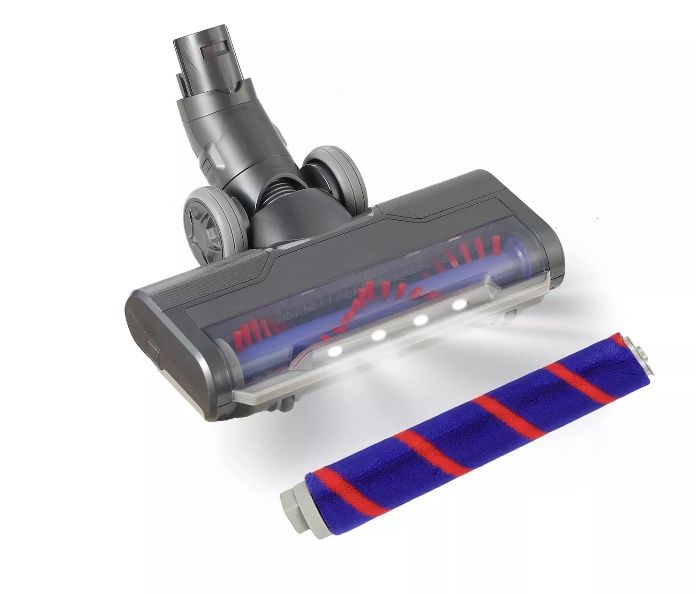 Defurry Vacuum Cleaner Brush with Headlights for Hardwood & Carpet for Dyson V10