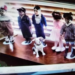 The Little Rascals Are Spanky Gang All Of Them Only Came Out For Pictures All Original And Boxes They're The Large Size Not The Small Size