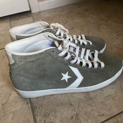 Suede Converse Pro Leather Hi 