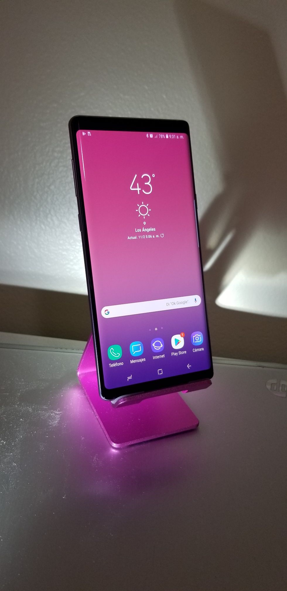 Samsung Galaxy Note 9 Unlocked. Grade. 9/10/ 128 GB