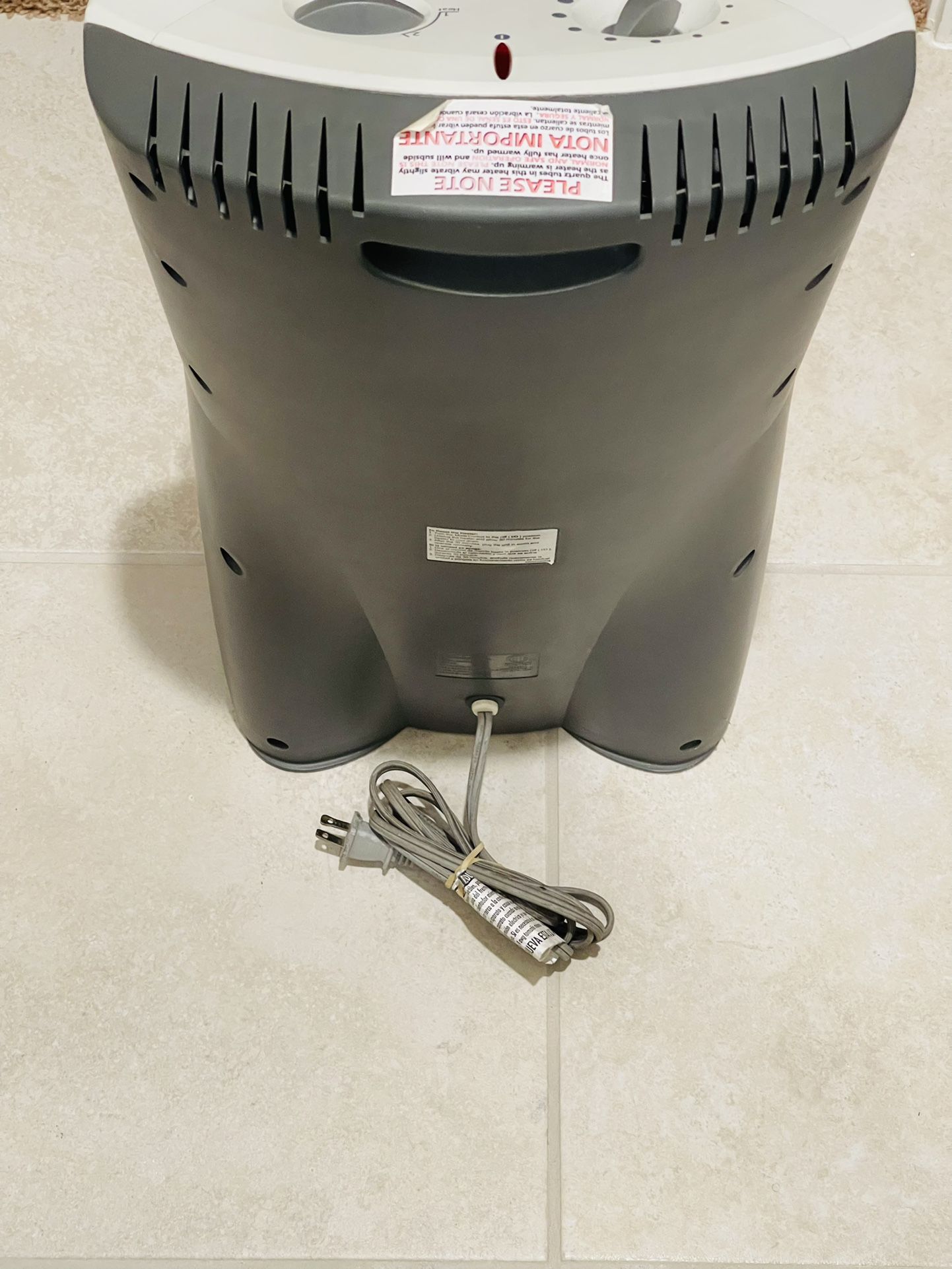 Heater Sunbeam SQH310 Infrared Large Room Electric Tower Quartz