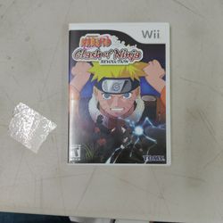 Naruto Clash Of Ninja Nintendo Wii Game 