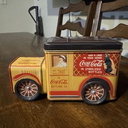 Vintage Coca-Cola Delivery Truck Tin