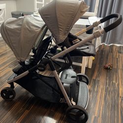 Graco Double Stroller & Infant Car Seat
