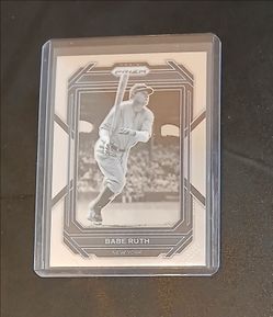 Babe Ruth Chrome card in a hard protective case.  $10