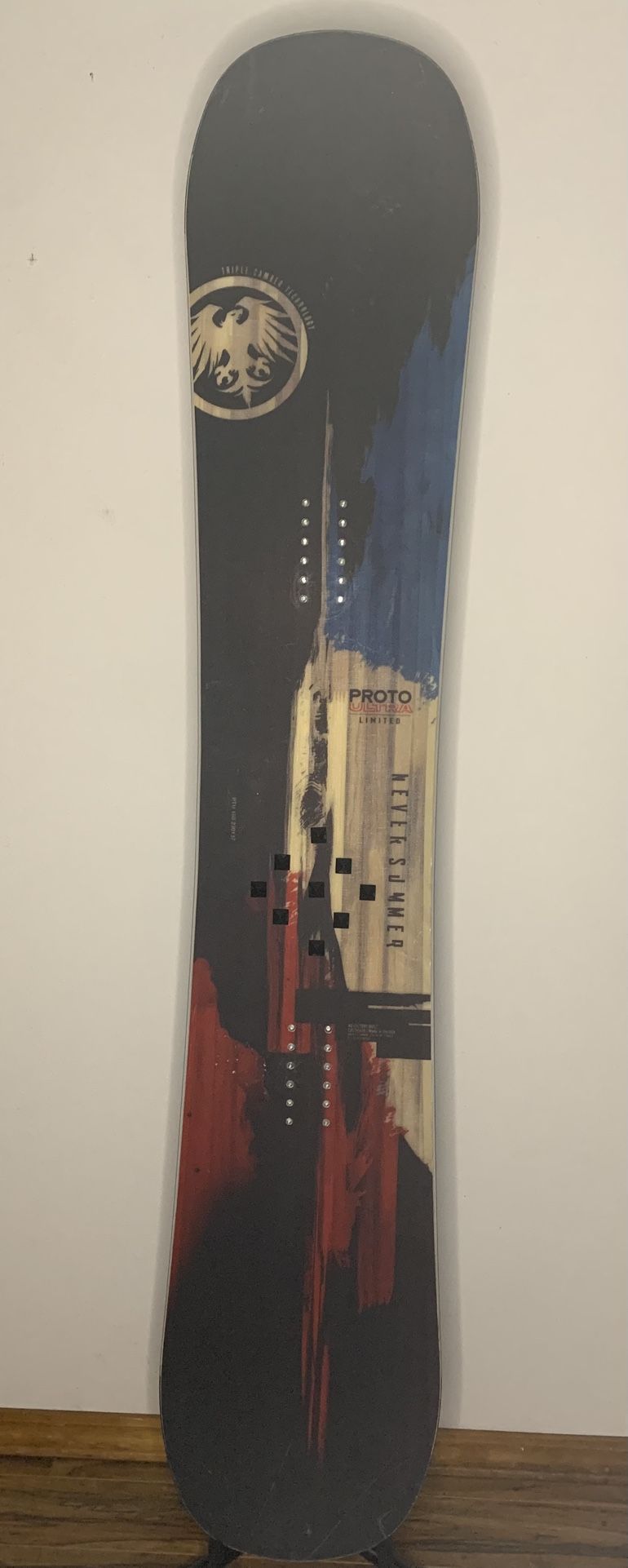 2022 Never Summer ProtoUltra Limited Edition 160 snowboard