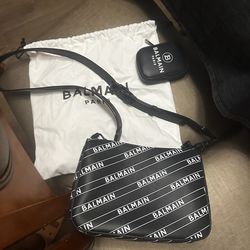 Balmain Bag and Coinwallet Set