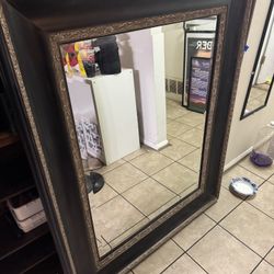 LARGE ANTIQUE MIRROR