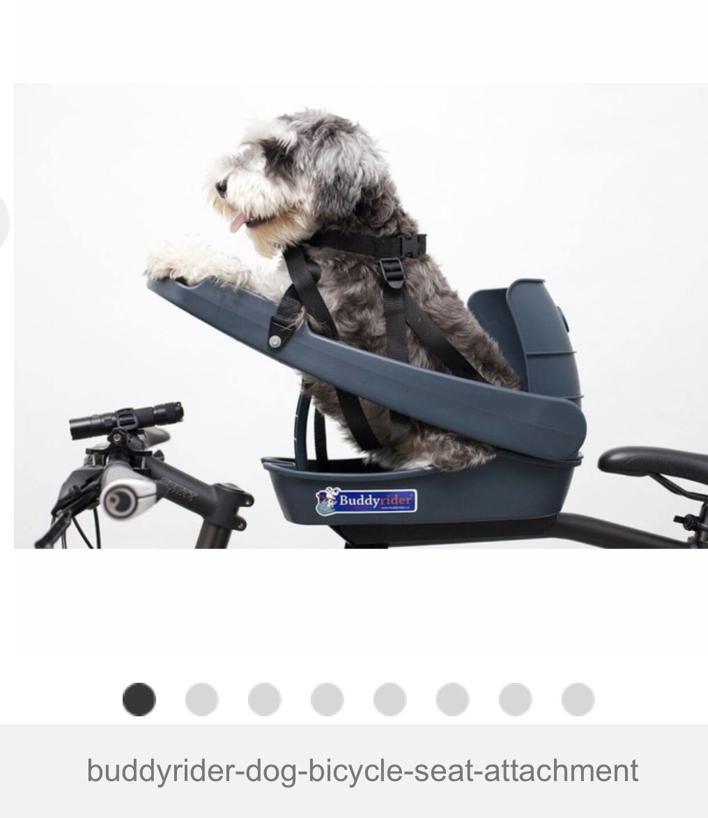 Buddyrider Dog Bicycle Seat - New and never used