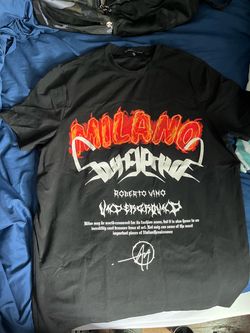 Roberto vino Milano shirt black size small men’s will fit a medium pick up only!!