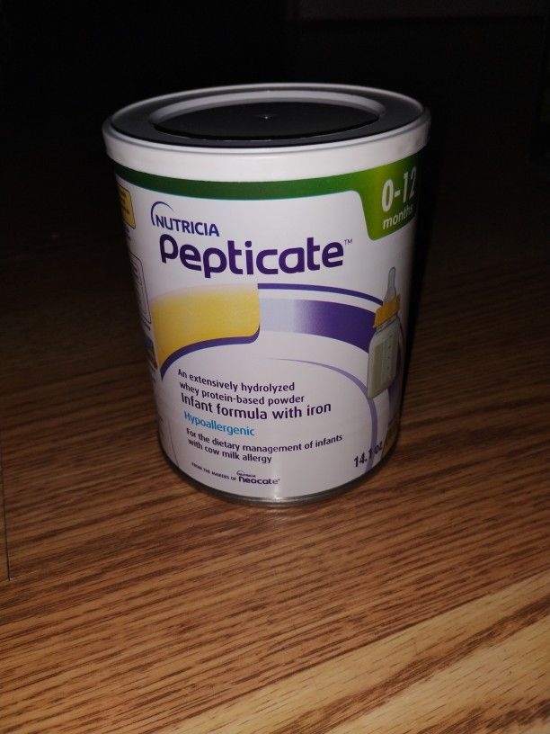 Pepticate Hypoallergenic Infant Baby Formula