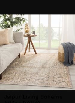 Jaipur Living Boheme Atkins BOH13 Gold/Green Area Rug