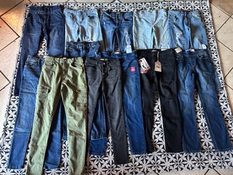 Girl Second Hand / Some New With Tag / Like New Condition Jeans Size 10 10/12 $8 $10 $15