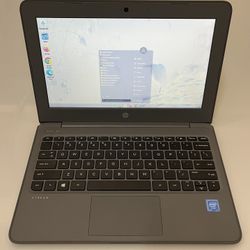 HP Stream 11 Pro G4 EE Laptop Intel Celeron 64GB SSD 4GB RAM 11” Win 11 w/ Charger - $79