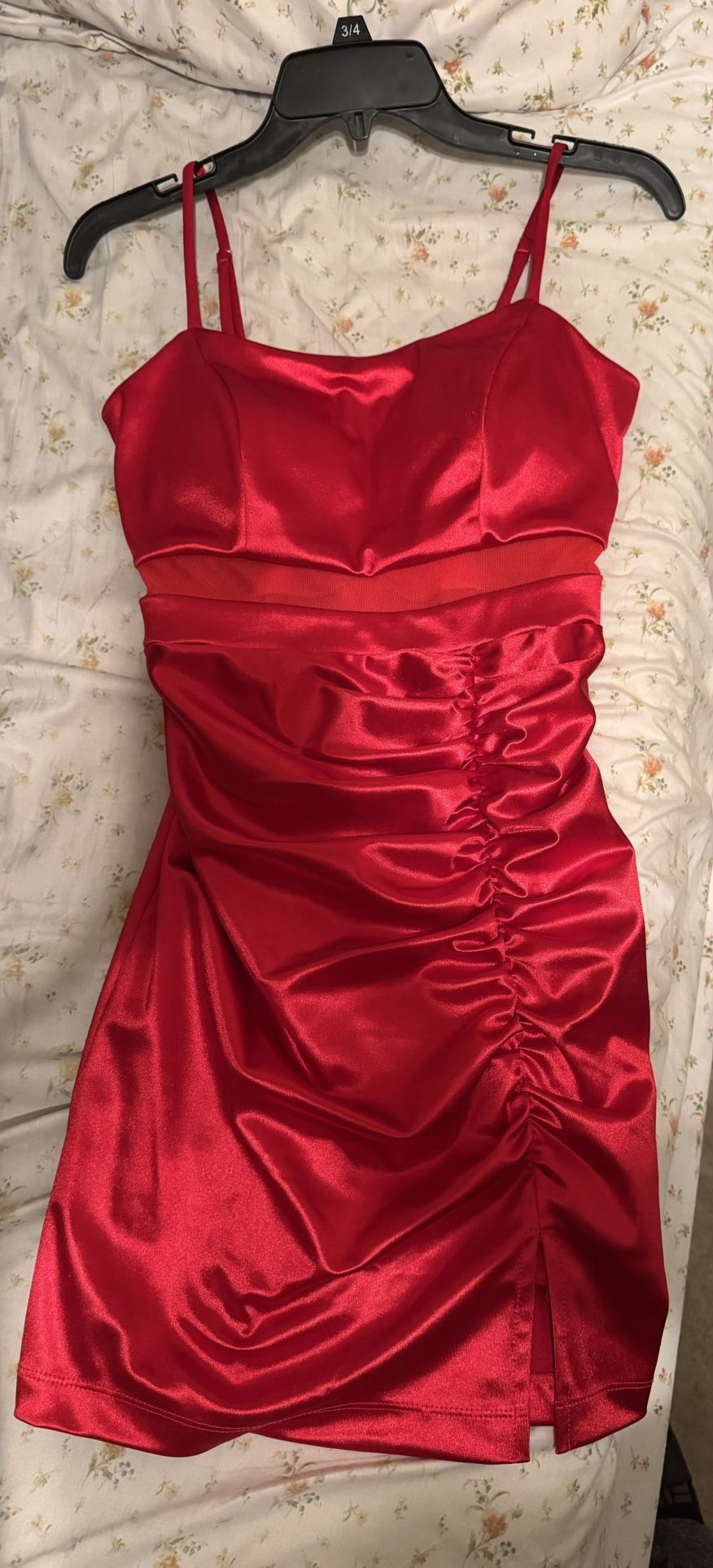 Honey And Rosie Red Mini Dress