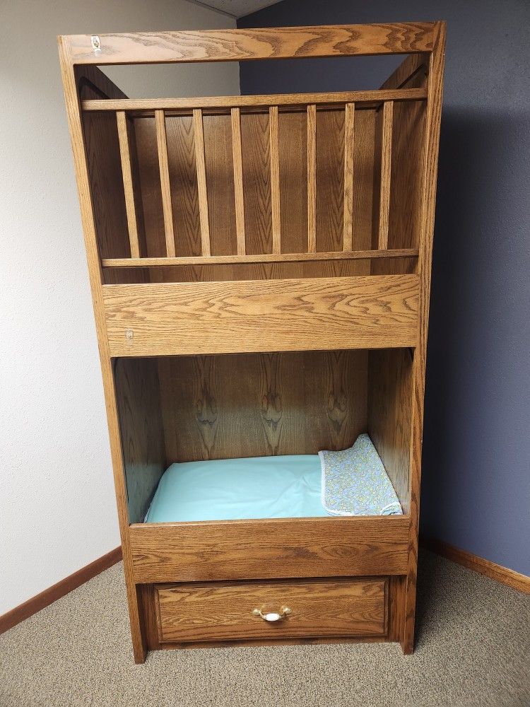Double Nursery Baby Crib 