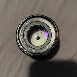 Cannon Lens FD 50mm 1:1.8