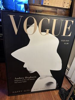 Vogue/Audrey Hepburn Art