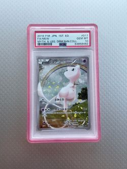 PSA 10 Mew Full Art Japanese Pokemon Card 2016