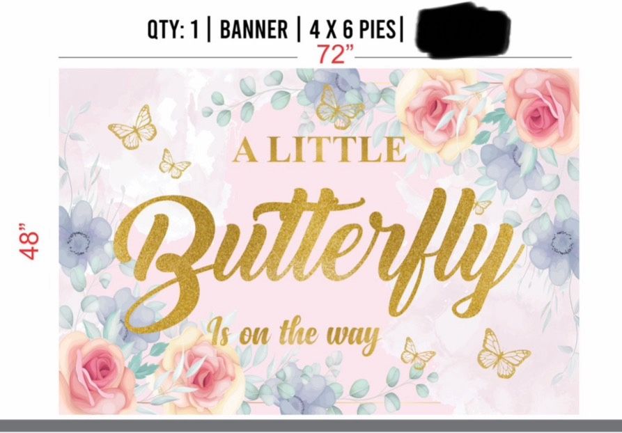 Baby shower Backdrop