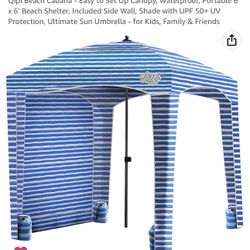 Easy to Set Up Canopy, Waterproof, Portable 6' x 6'
