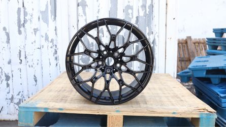 19 INCH SQUARED SET BMW 1000M STYLE WHEELS RIMS 19X9 +40 (5X120) CB: 72.56