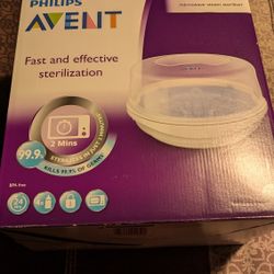 NEW IN BOX Avent Sterilizer 